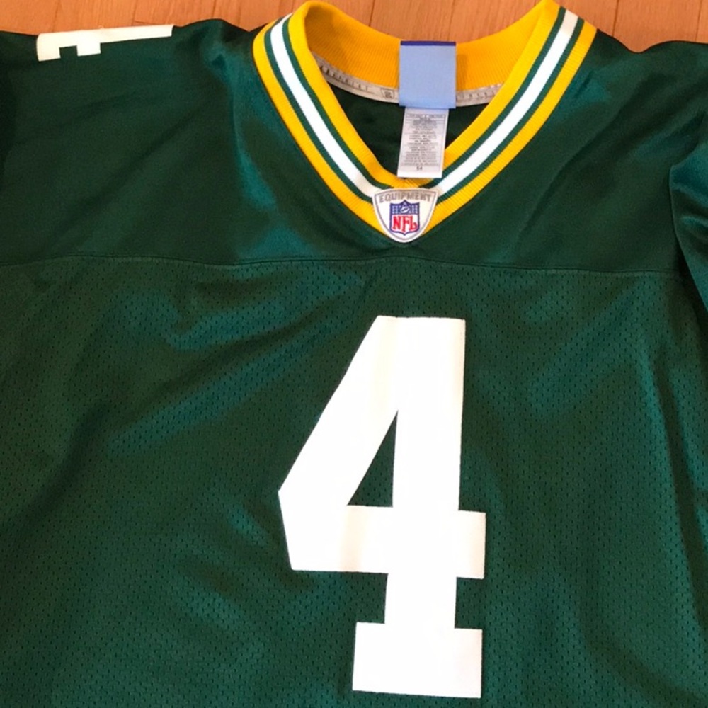 Reebok NFL #4 Favre Official Jersey-Size 54